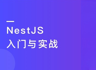 NestJS 入门到实战 前端必学服务端新趋势封面